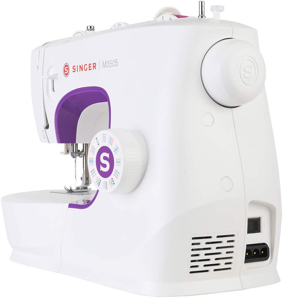 Singer M3505 - Máquina de Coser Portatil, Nuevo Modelo 2020, 34 Puntadas de Costura, útiles, elásticas, decorativas, Automática, Fácil de Usar