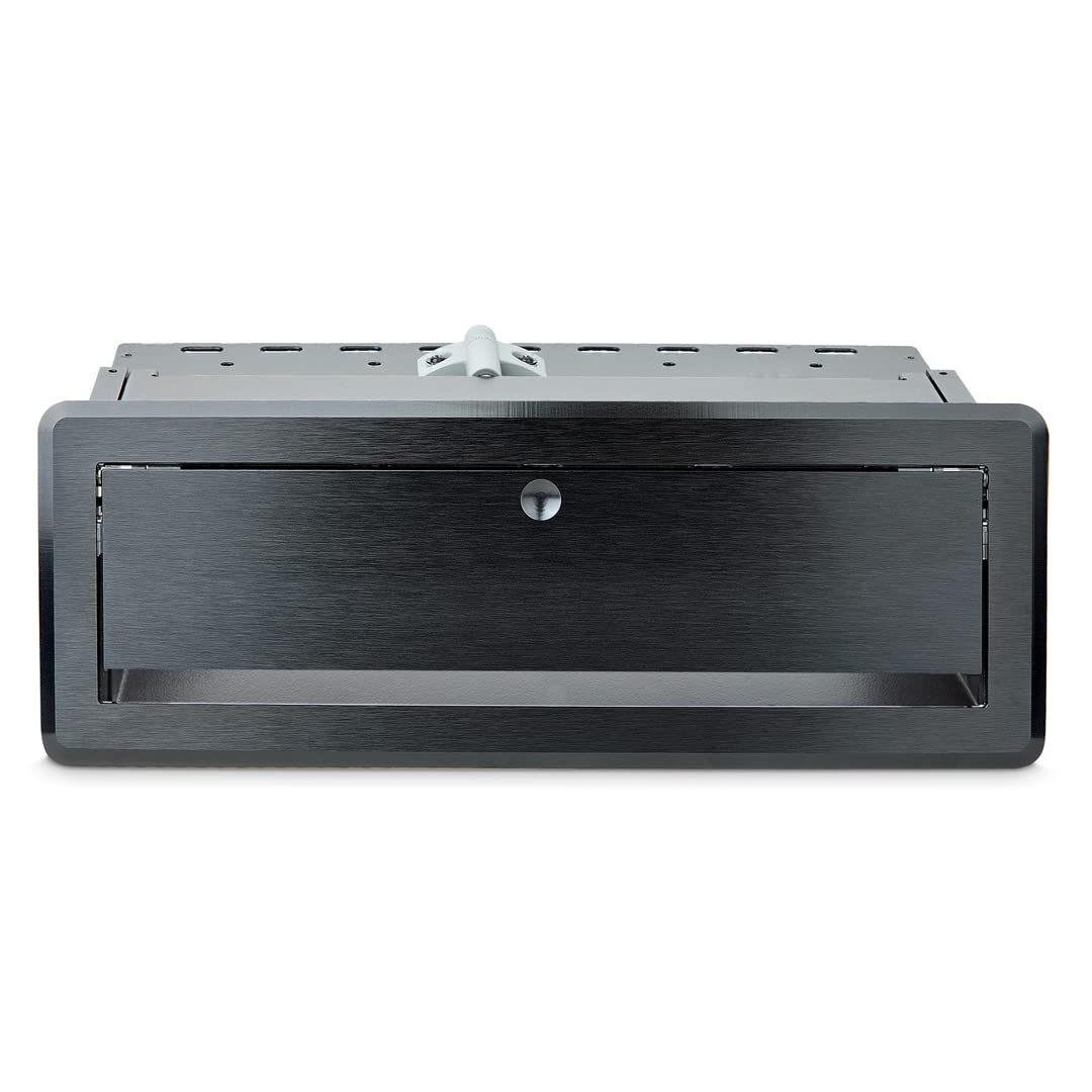 StarTech.com Caja de Conectividad de Dos Módulos para Mesa de Juntas - Alimentación / Carga / AV / Módulos de Conexiones de Portátil