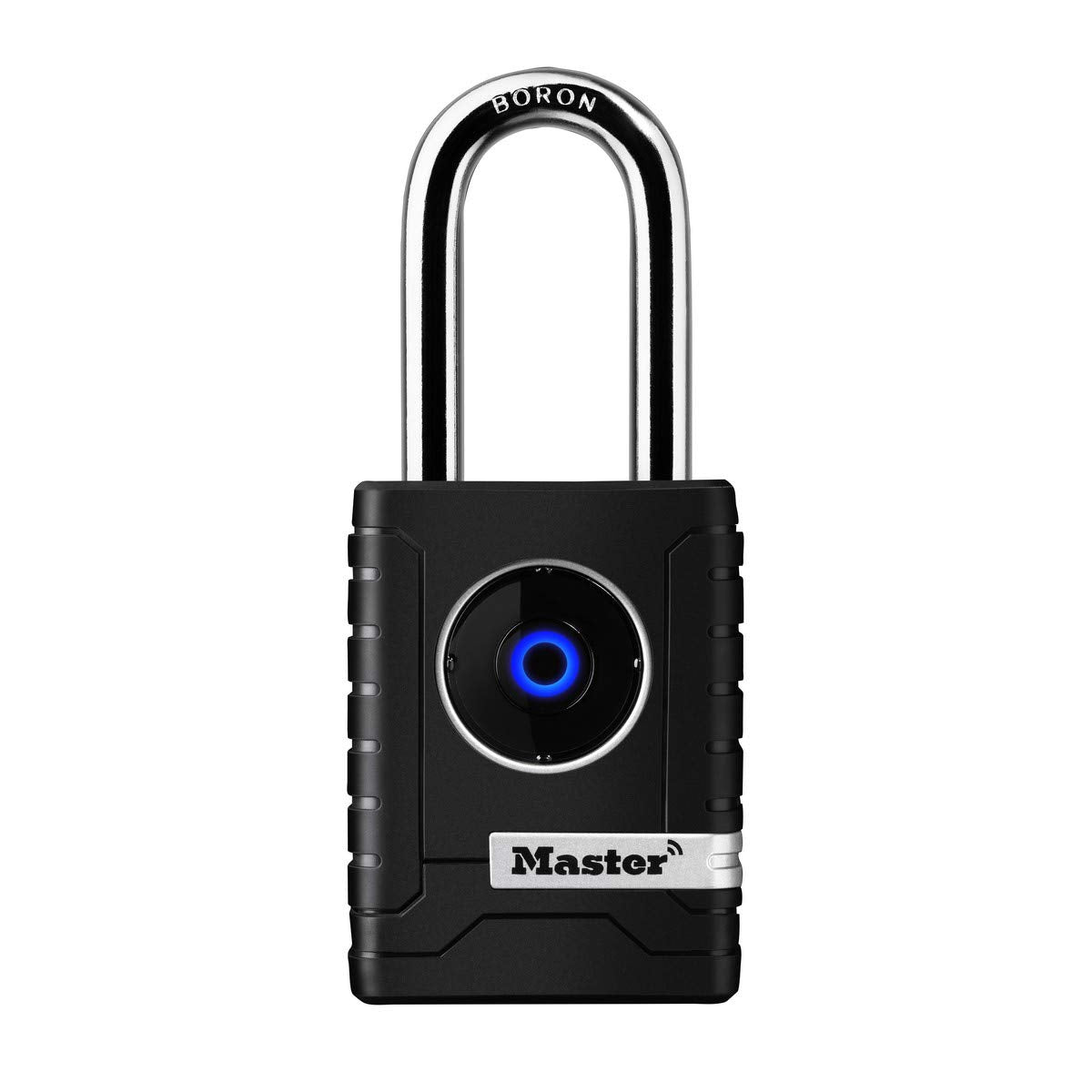 Master Lock 4401EURLHEC Candado con conexión Bluetooth para uso privado o profesional, Estanco, Grillete largo