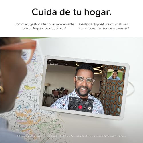 Google Pixel Tablet - Tablet Android con Pantalla de 11 Pulgadas y batería de duración extralarga - 8 GB de RAM - 256 GB de Almacenamiento - Porcelana