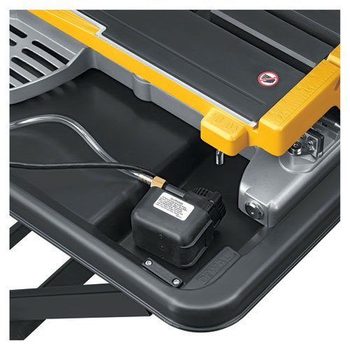 DeWalt d24000-gb mojado sierra cortadora de azulejos con soporte, 250 mm Diámetro de la rueda, 240 V