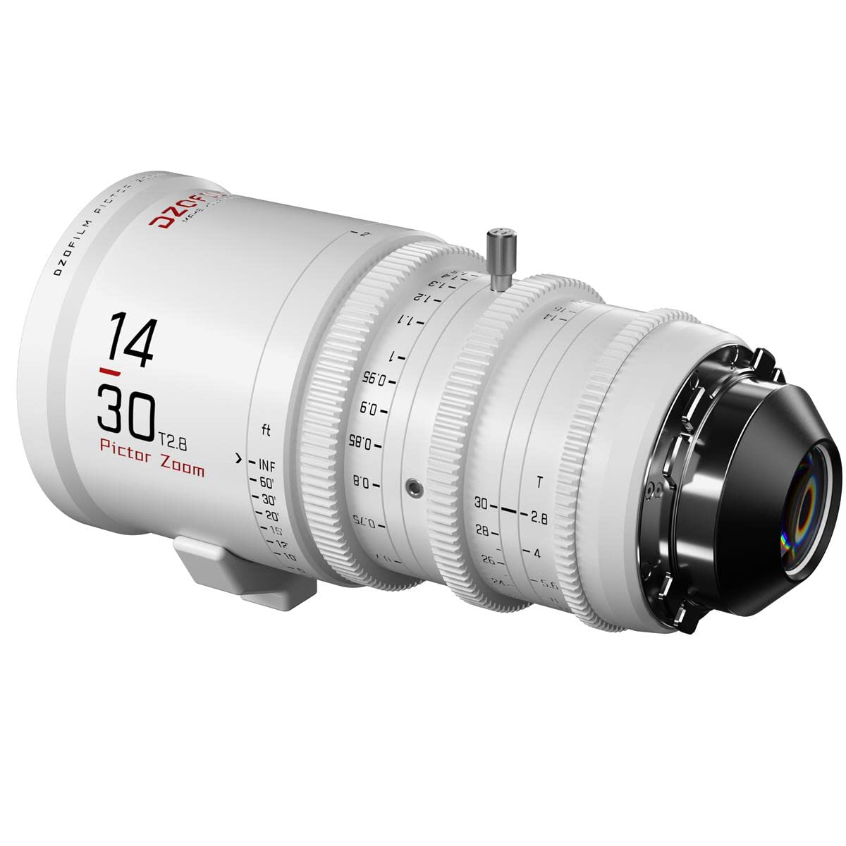 DZOFILM Cine Lens Pictor Zoom 14-30 T2.8 White for PL/EF Mount (S35)