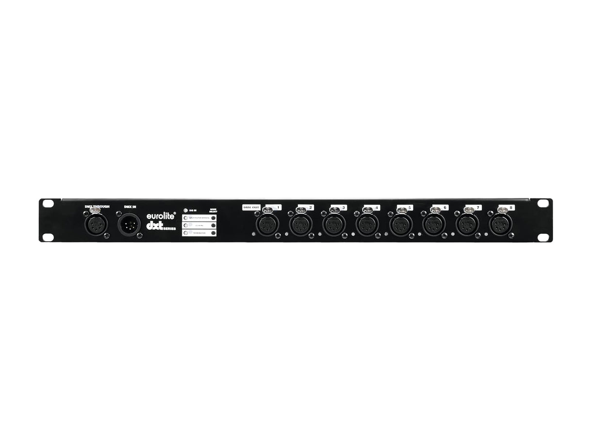 Eurolite - Splitter DXT-SP 1in/8out Pro DMX RDM 5pol XLR (9639397572506)