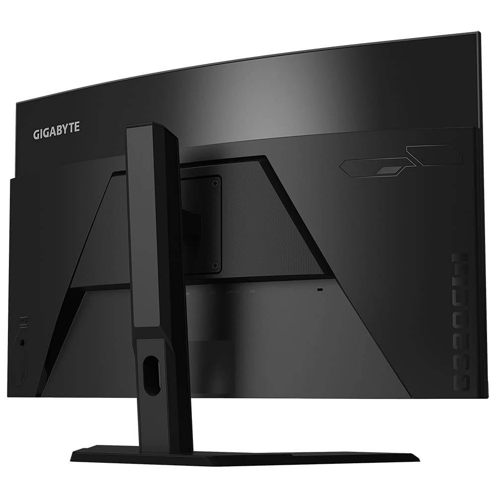 GIGABYTE G32QC A 31.5" Monitor de Juego Curvo QHD - 2560 x 1440, 1500R, 165Hz, 1ms, 350 cd/m², FreeSync Premium Pro, Display HDR400, HDMI 2.0, Displayport 1.2