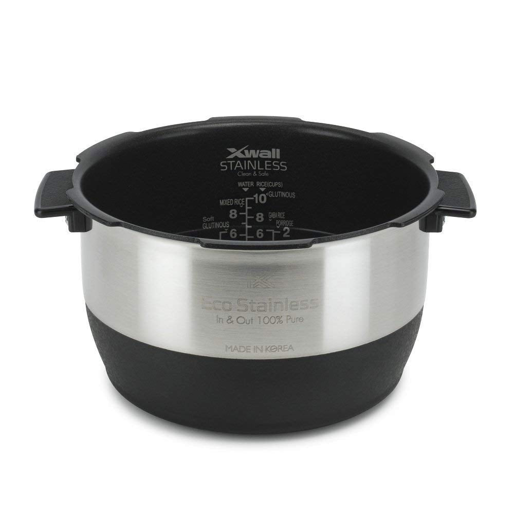 CUCKOO CRP-CHSS1009FN Arrocera a presión de vapor Rice Cooker 1,8 l 10 tazas | IH tecnología de calefacción por inducción | programable | arroz GABA | tecnología DSP | válvula de vapor de seguridad