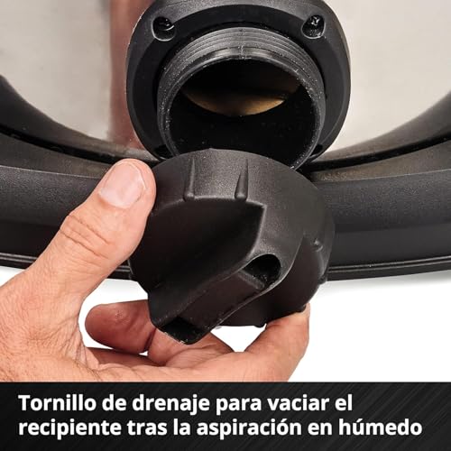 Einhell Professional Aspirador de seco-húmedo con batería TP-VC 36730 S Auto-Solo Power X-Change (iones de litio, 36 V, función de conectividad, función ECO/BOOST, sin batería ni cargador)