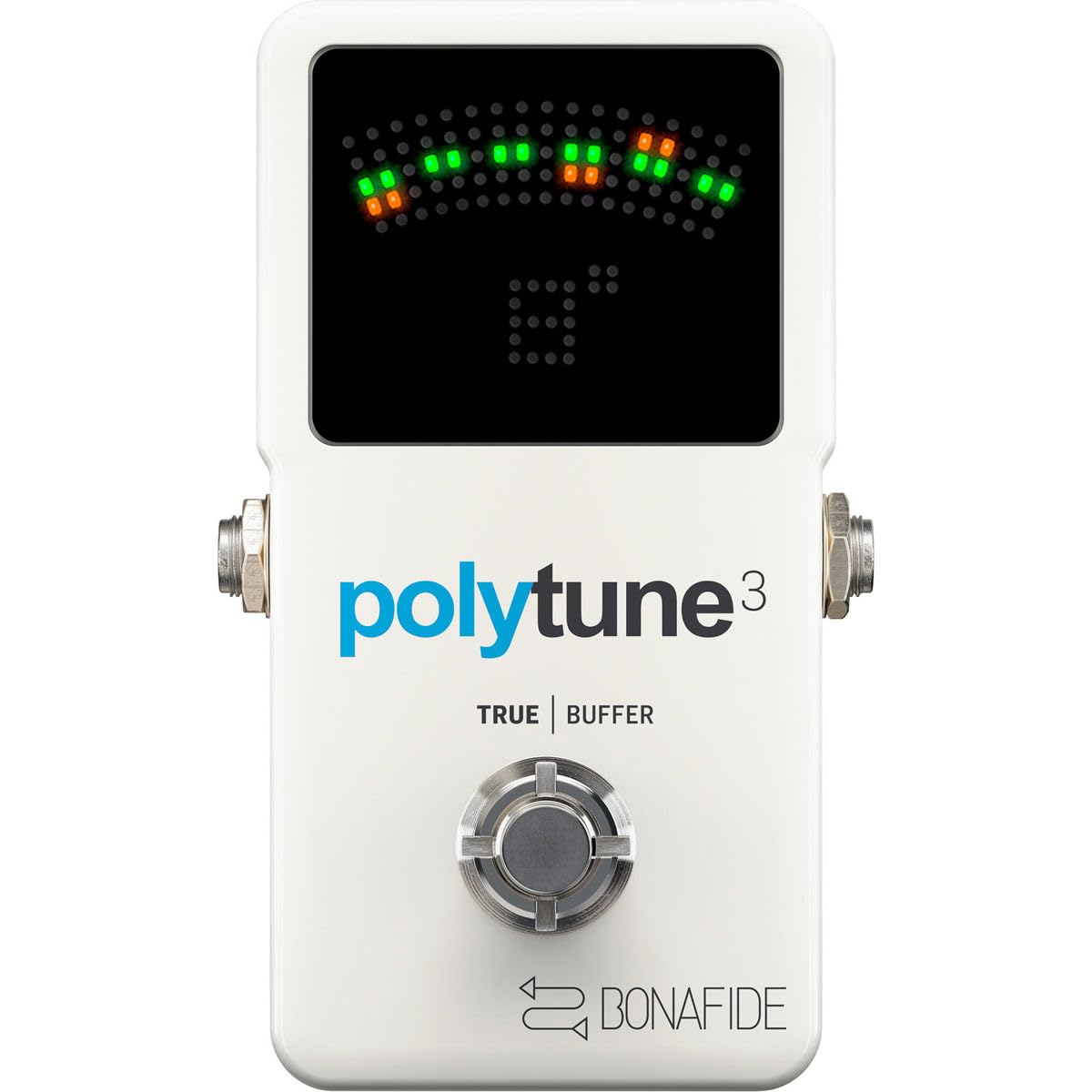 Sintonizador polifónico ultracompacto POLYTUNE 3 de TC Electronic con múltiples modos de afinación y BUFFER BONAFIDE incorporado
