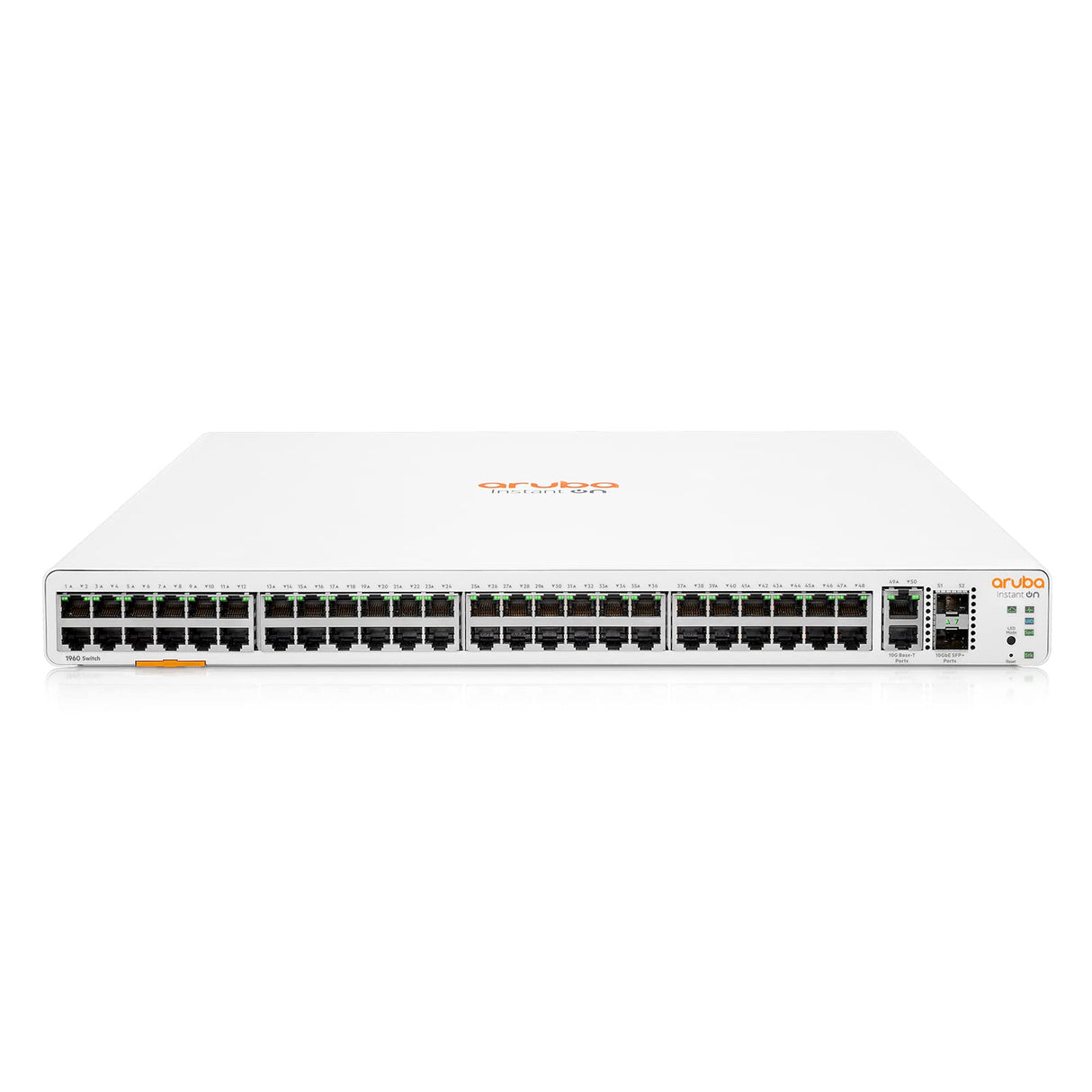Aruba Instant On 1960 48G 2XGT 2SFP+ Géré L2+ Gigabit Ethernet (10/100/1000) 1U Blanc
