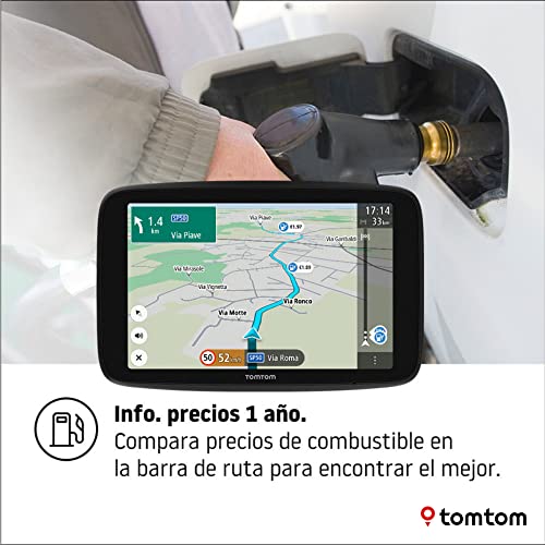 TomTom GPS Navegador para caravanas y Autocaravanas y PDI Go Camper MAX con Pantalla HD de 7"