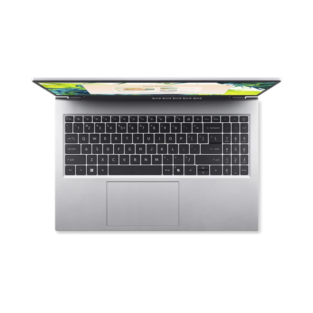 acer Aspire Go 15 AG15-72P, Ordenador Portátil 15.6" Full HD IPS (Intel Core 5 120U, 16 GB RAM, 512 GB SSD, Intel Graphics, Windows 11 Home), Plata, Teclado QWERTY Español