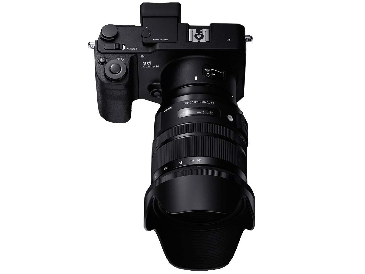 Sigma 24-70 mm F 2.8 DG - Objetivo para Canon, color Negro