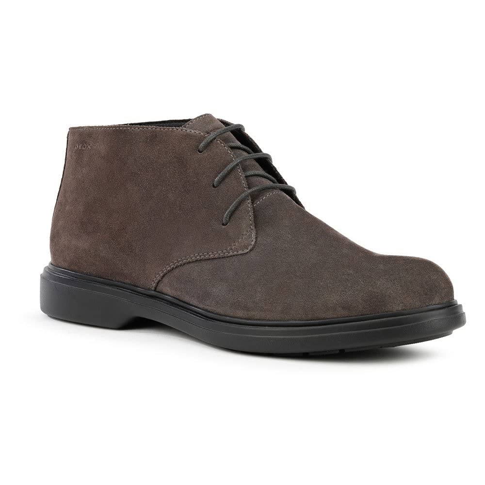 Geox U Ottavio B, Botines para Hombre, Marrón (Mud) , 44 EU