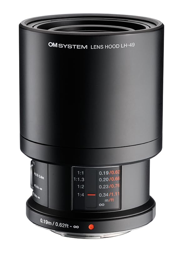 OM SYSTEM Objetivo M.Zuiko Digital ED 60 mm F2.8, Zoom estándar, Adecuado para Todas Las cámaras MFT (Modelos Olympus OM-D & Pen, Serie G de Panasonic), Negro