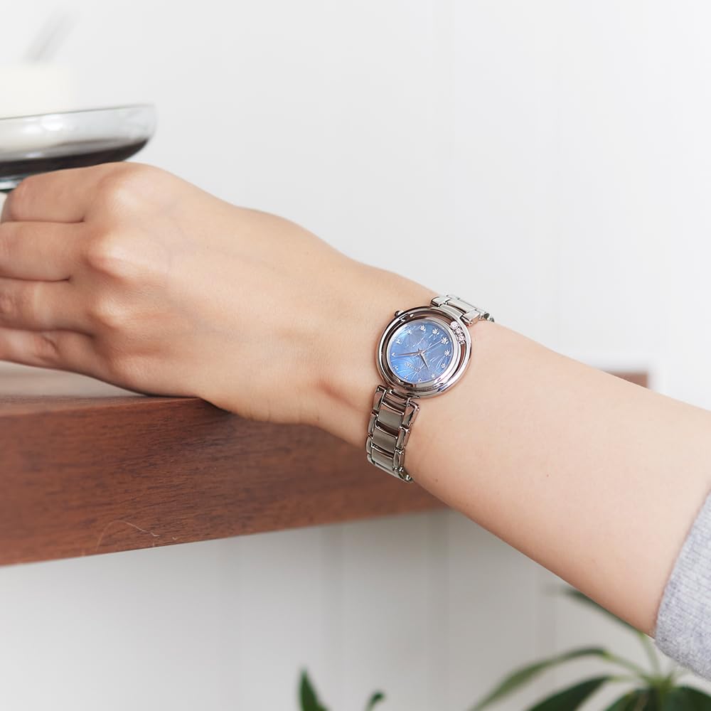 Citizen Reloj Analógico para Mujer de Cuarzo japonés con Correa en Acero Inoxidable EM1110-81N