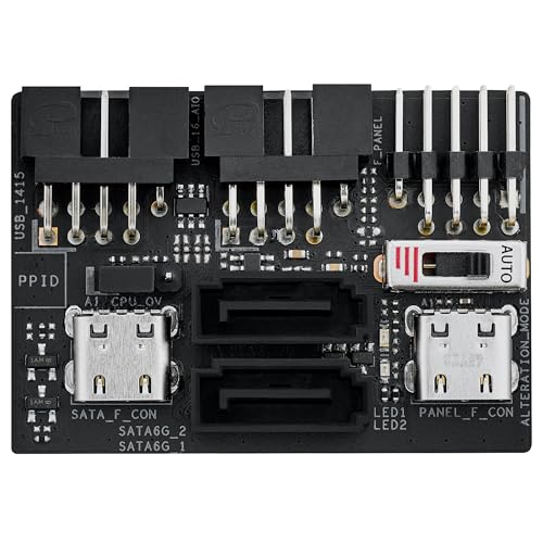 ASUS ROG Strix X870-I Gaming WiFi - Placa Base AMD Mini-ITX, 10+2+1 etapas de Potencia, DDR5, 2X M.2, PCIe 5.0 Compatible con GPU de última generación, WiFi 7, USB4, ROG Strix HIVE II