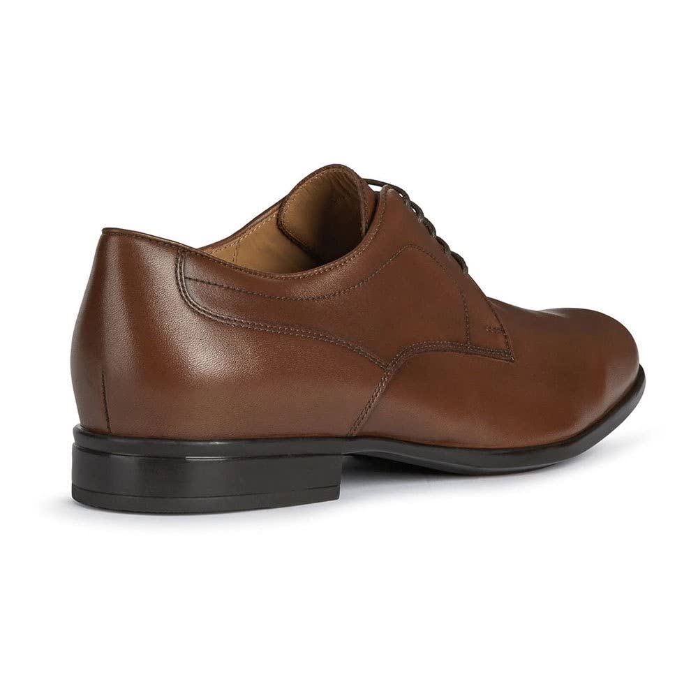 Geox U Iacopo C, Zapatos para Hombre, Marrón (Cognac) , 46 EU