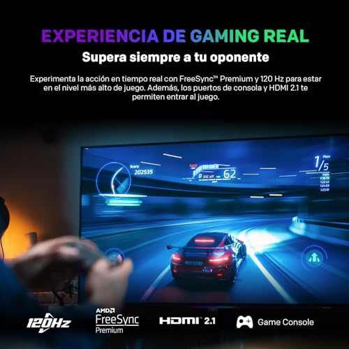 Metz Smart TV 42" 4K OLED, 42MOD9500Z 120Hz Google TV con Dolby Vision IQ, Dolby Atmos, Chameleon Extreme 3.0, HDR 10+, Sonido 2.1.2ch, Sensor de Movimiento Eye Care TV, DVB-T/-T2/-C/-S/-S2, Ci+