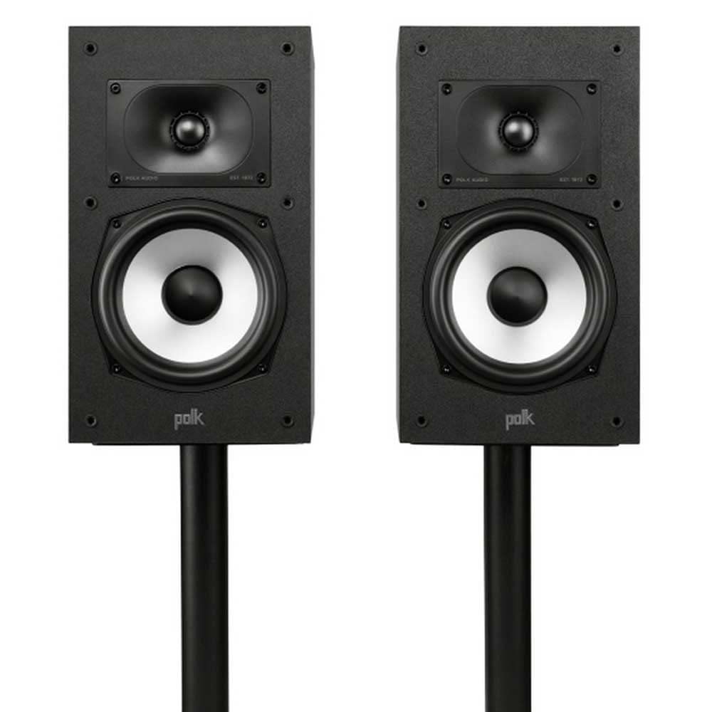 POLK AUDIO Monitor XT20 Altavoz de Estante, estéreo, Envolvente, Certificado de Alta resolución, Compatible con Dolby Atmos y DTS: X, Altavoces HiFi y de Cine en casa (par)