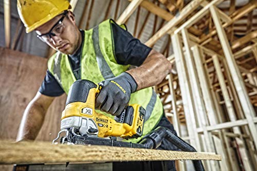 DEWALT DCS334P2-QW DCS334P2-QW-Sierra de Calar sin escobillas XR 18V, multicolor