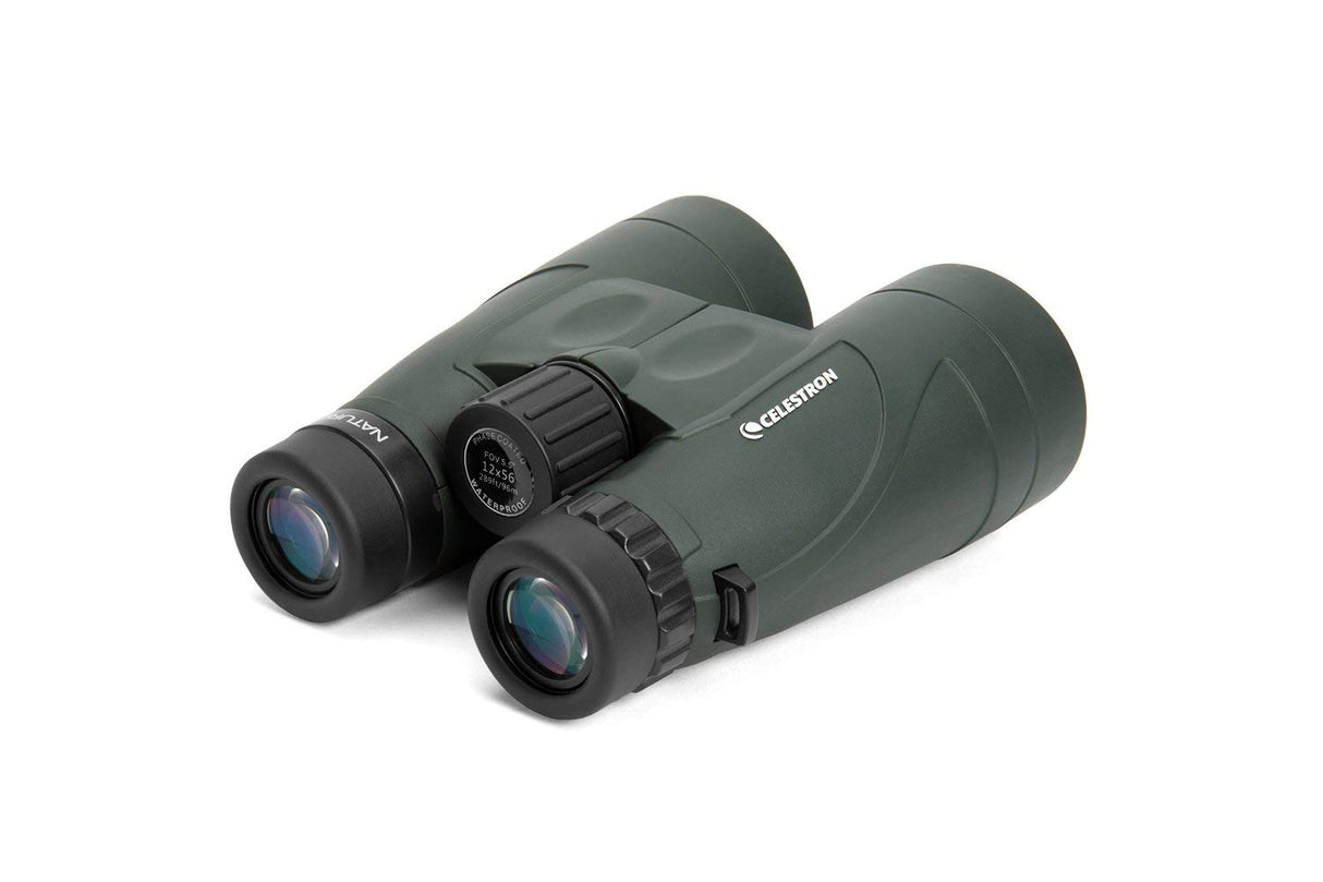 Celestron 71336 Nature DX 12x56: prismáticos con prisma BaK-4, verde
