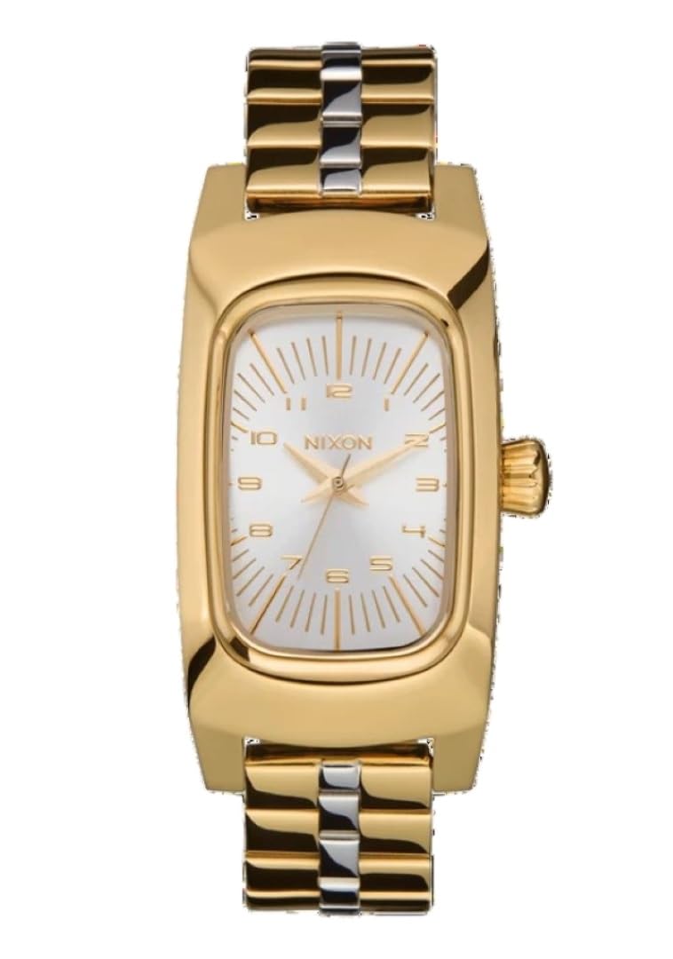 Nixon Reloj Analógico para Mujeres de con Correa en Acero Inoxidable A1441-5324-00