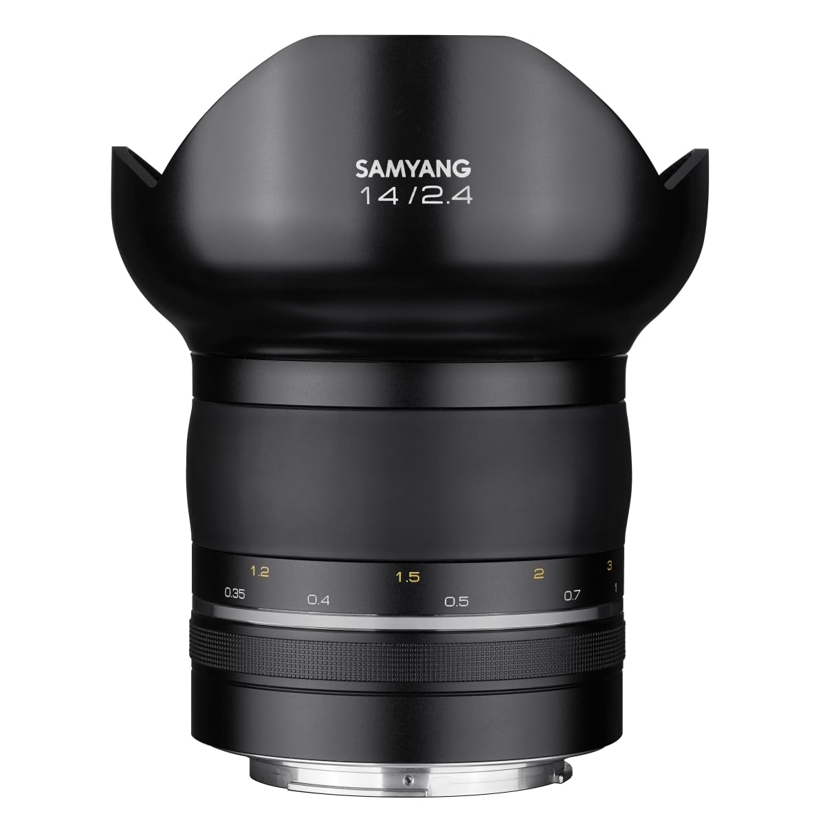 Samyang SAMXP14F24NIKON - Objetivo XP 14mm F2.4 Nikon Ae, Color Negro
