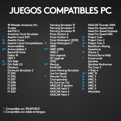 Logitech G29, Driving Force Volante de Carreras y Pedales, Force Feedback, Aluminio Anodizado, Palancas de Cambio, Enchufe Eu, Ps4/Ps3/Pc/Mac, USB 2.0/Alámbrico, PS4, PS3, Window 10.81, Windows 8, Windows 7, Mac OS 10.10+, Negro