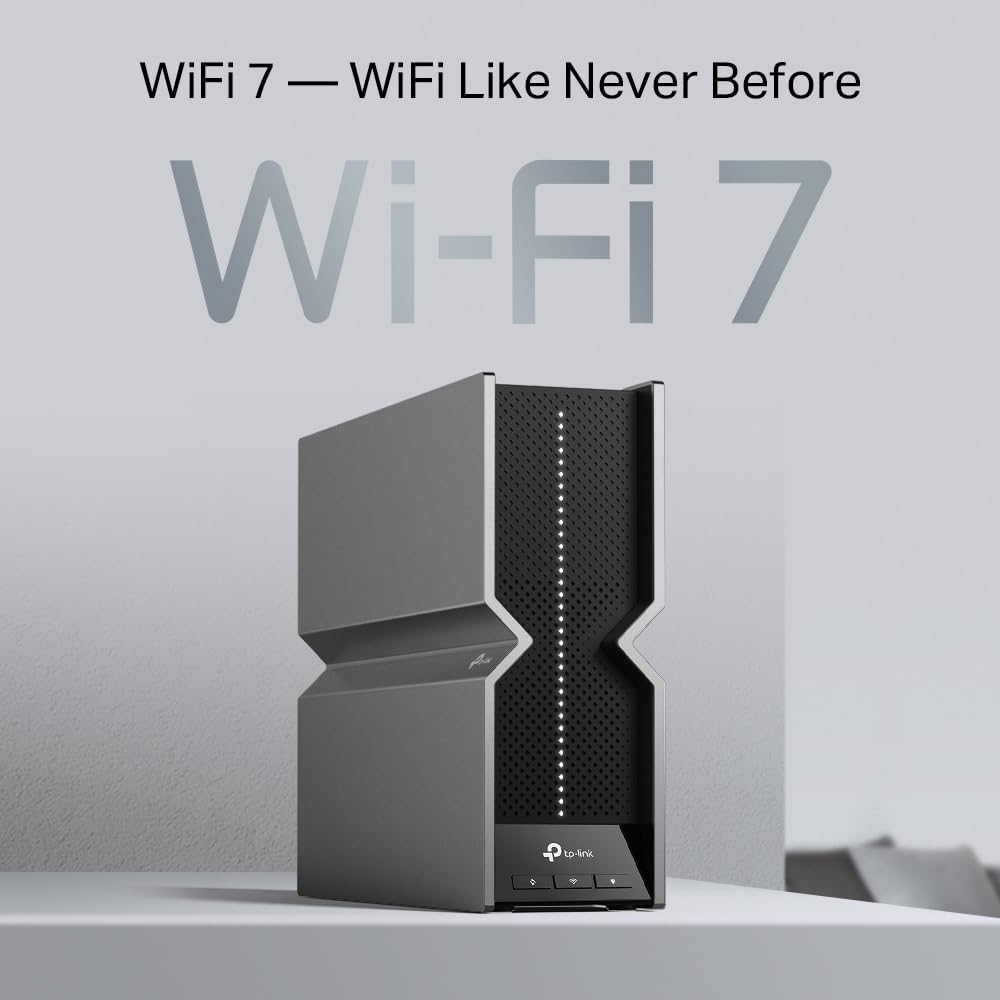 TP-Link RE800BE Extensor de Cobertura WiFi 7 RE800BE, Banda Triple hasta 19 Gbps, Puerto Ethernet de 2.5 Gbps, Tecnología BE19000, Modo Punto de Acceso, Compatible con Todos los Routers WiFi