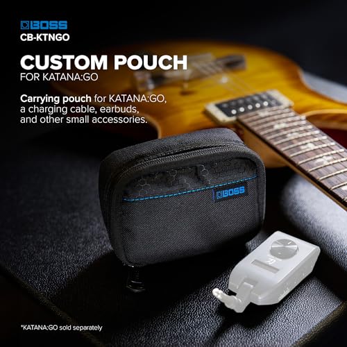 Bolsa de Transporte Boss CB-VE22 | Bolsa a Medida para Cantantes de Directo y Estudio | Apta para los Productos VE-22/VE-20 Vocal Performer, un micrófono y Accesorios | Gran Bolsillo Exterior