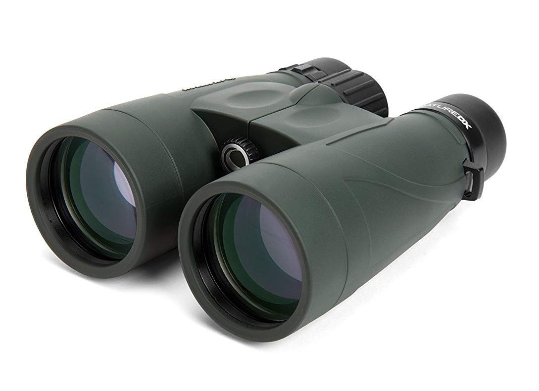 Celestron 71336 Nature DX 12x56: prismáticos con prisma BaK-4, verde