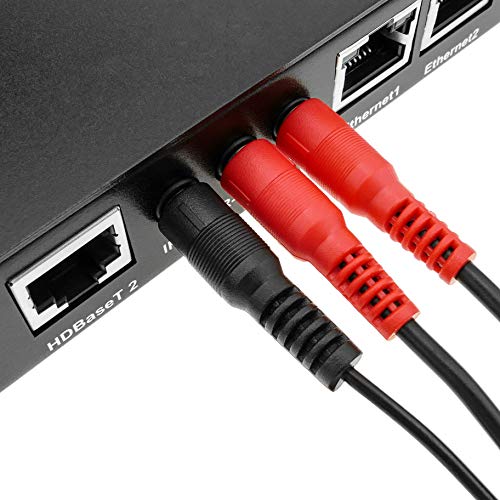 BeMatik - Extensor HDMI UltraHD 4K 2K FullHD 1080p Cat.5e Cat.6 HDBaseT HDBT 100m - Transmisor 2 Puertos (HB045)