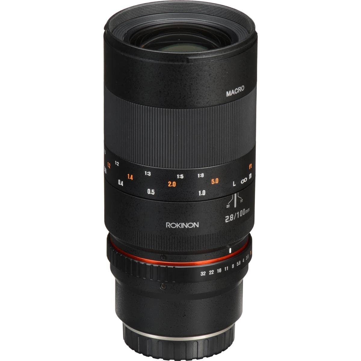 Rokinon Lente Macro teleobjetivo de Marco Completo F2.8 ED UMC de 100 mm para cámaras de Lente Intercambiable Fuji X