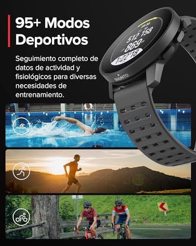 Suunto 9 Peak Pro Reloj deportivo GPS con batería de muy larga duración y medición de frecuencia cardiaca en la muñeca