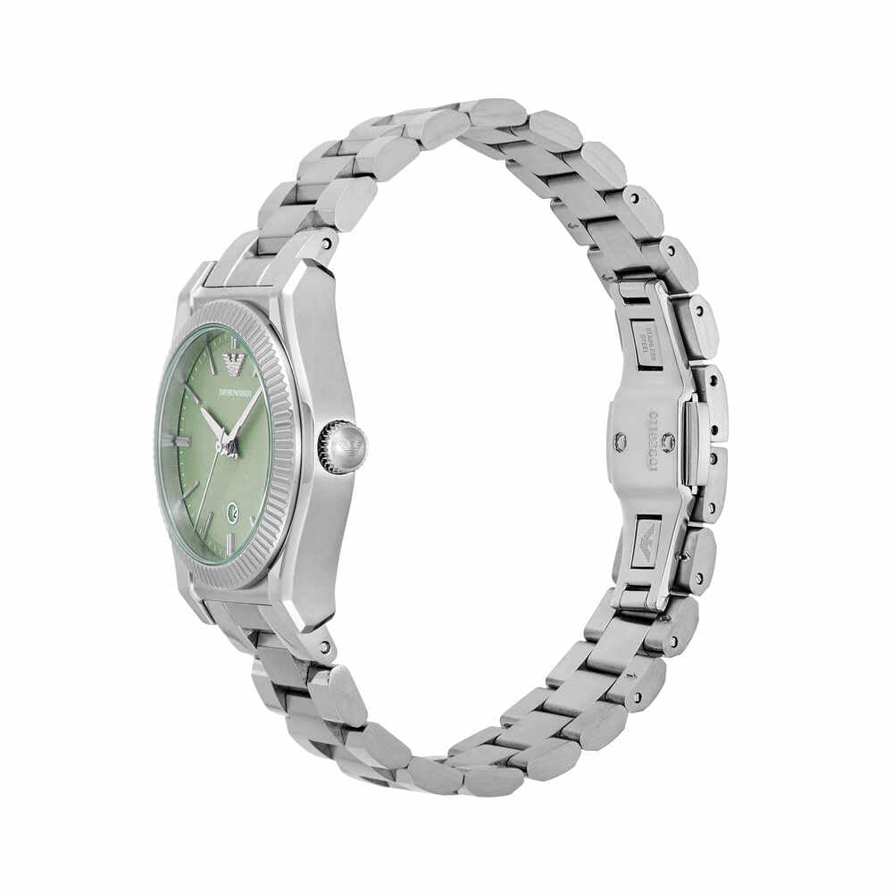EMPORIO ARMANI Reloj Analógico para Mujeres de Cuarzo con Correa en Acero Inoxidable AR11656