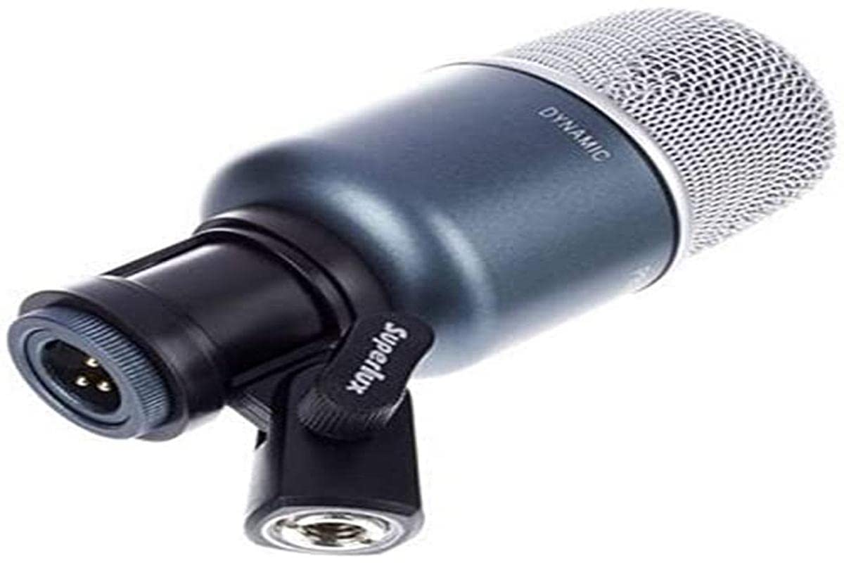Superlux PRO218A Micrófono para Bombo, Plateado
