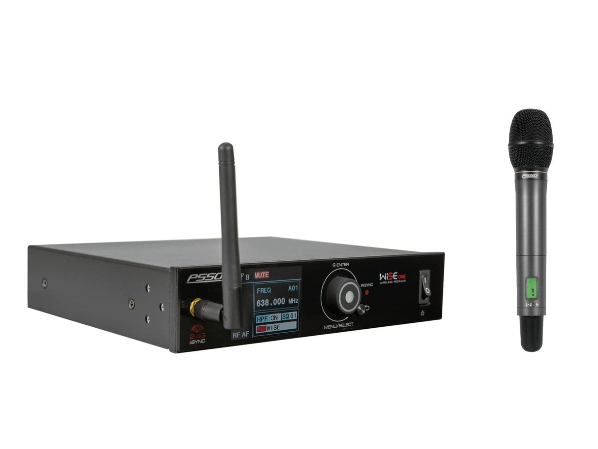 PSSO Set Wise One + con micrófono inalámbrico 638-668 MHz