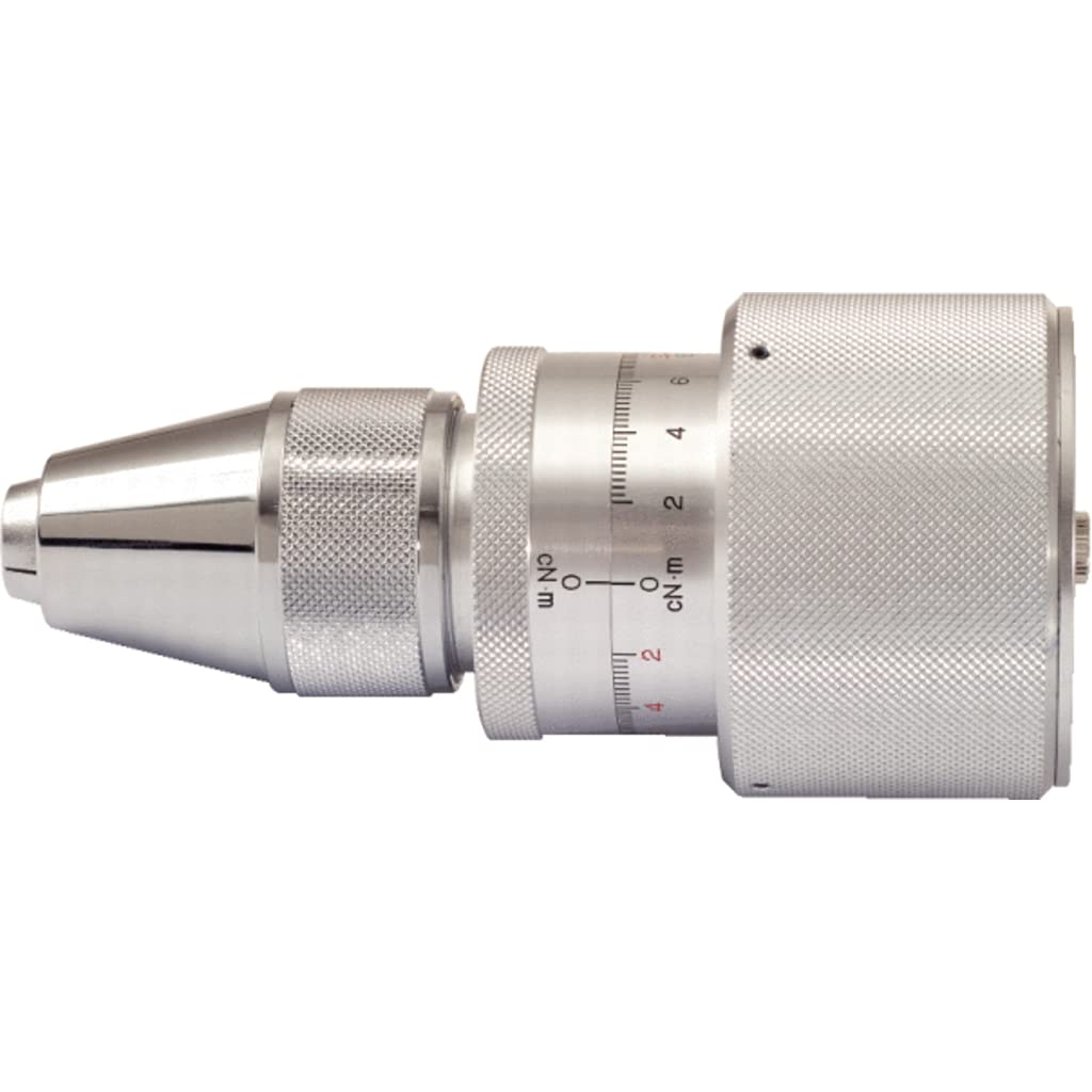 KS Tools 516.3415 Comprobador de par electrónico de precisión con reloj comparador y función de valor máximo, 2-24cNm