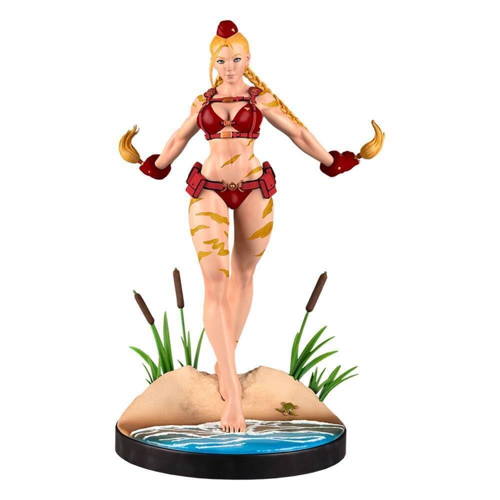 PCS Street Fighter - Figura Decorativa (44 cm), Color Rojo