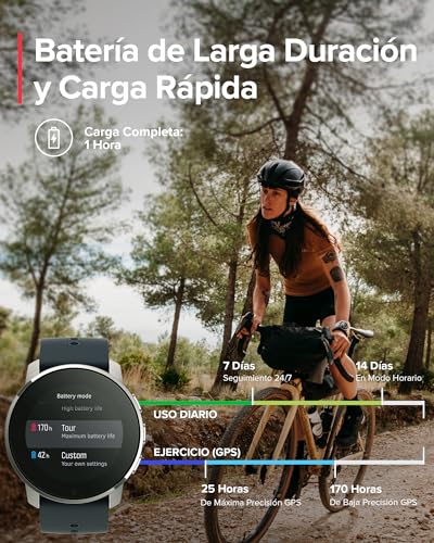 Suunto 9 Peak Reloj deportivo GPS con batería de muy larga duración y medición de frecuencia cardiaca en la muñeca