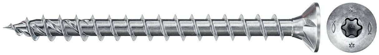 fischer L-Boxx PowerFast II, 1.800 tornillos PowerFast II para aglomerado en 11 dimensiones con rosca completa y parcial, para un procesamiento rápido y flexible, incluye juego ProfiBit