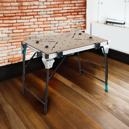 wolfcraft Banco de trabajo MASTER work 1600 I 6909000 I El banco de trabajo móvil