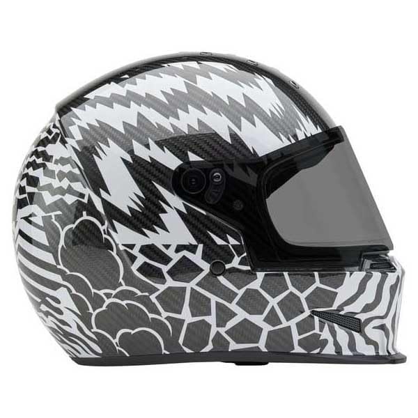 BELL Helmet Eliminator Carbon DEATHSPRAY Black/White L ECE6