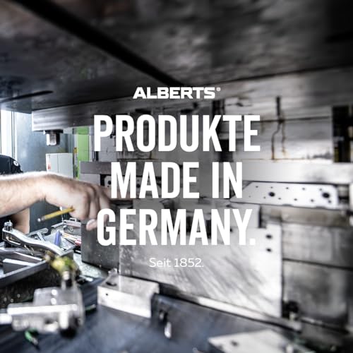 Alberts 836467 Anclaje de correa de cabrio, uso universal, galvanizado sendzimir, 33 x 33 x 250 mm, Juego de 100