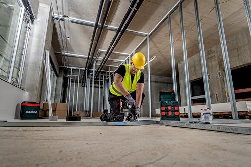 Metabo Taladro Percutor Inalámbrico BH 18 LTX BL 16 - Potente Martillo sin Escobillas para Hormigón y Piedra - Herramienta CAS Sin Batería ni Cargador