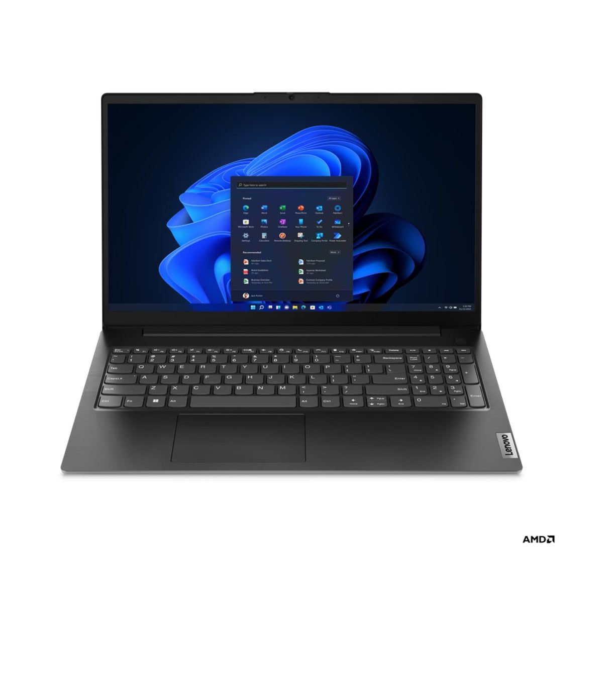 Lenovo V V15 Ordinateur Portable 39,6 cm (15.6") Full HD AMD Ryzen™ 5 7520U 16 Go LPDDR5-SDRAM 512 Go SSD Wi-Fi 5