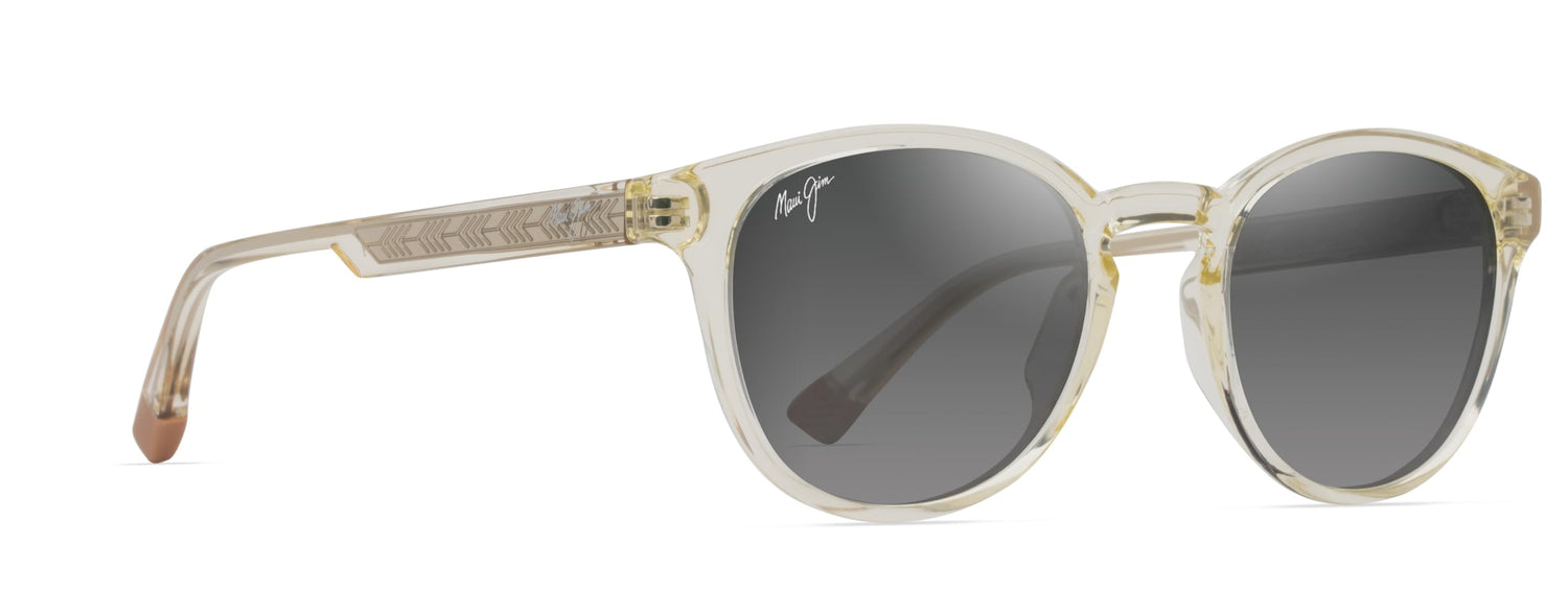 Maui Jim Hiehie Gafas, Shiny Trans Yellow, 50-20-145 Unisex Adulto