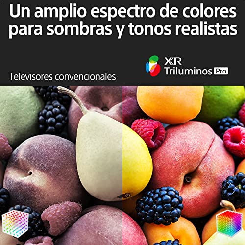 Sony BRAVIA XR - 50X90S/P televisor inteligente Google, Full Array de 50 pulgadas, 4K HDR 120Hz y HDMI 2.1 para PS5, Dolby Vision-Atmos, Pantalla Triluminos Pro