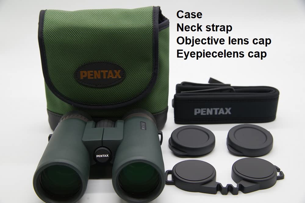 Prismáticos PENTAX SD 7x42 ED para la observación astronómica y de la Naturaleza, con Revestimiento múltiple Completo y fabricación Resistente al Agua.