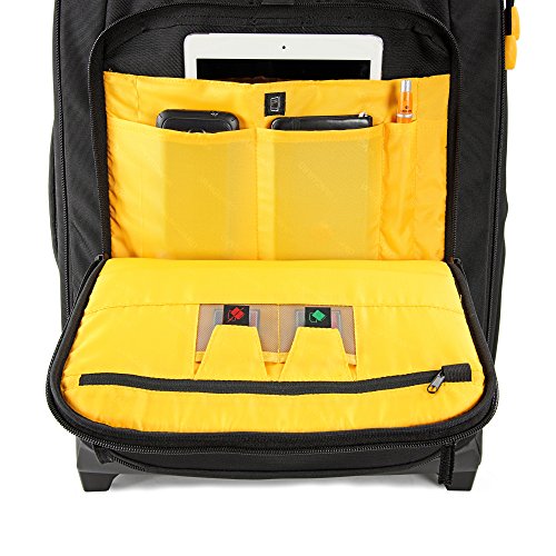 VANGUARD Alta Fly 62T - Bolsa para cámara réflex Digital, Carrito de 2 Ruedas, opción de Almacenamiento para Drones