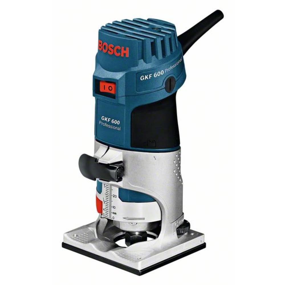 Bosch Professional GKF 600 - Fresadora de cantos (600 W, 33.000 rpm, en maletín)